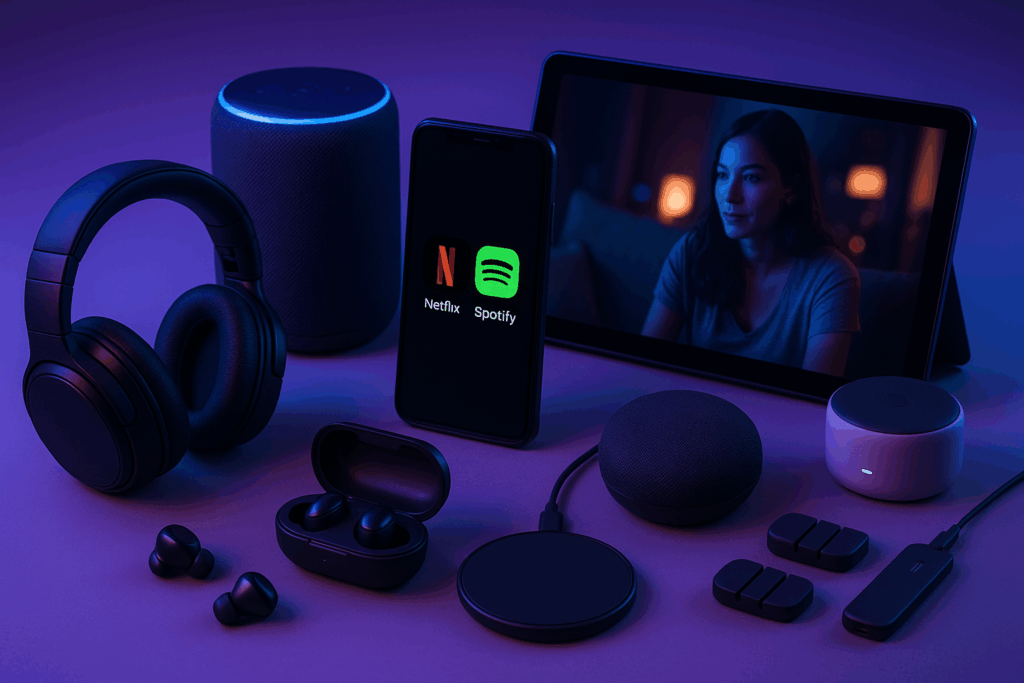 streaming acessórios