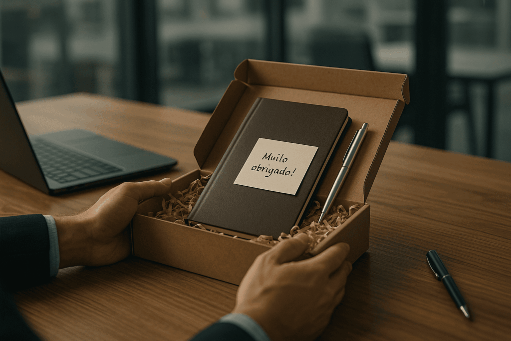 fidelizar clientes com brindes