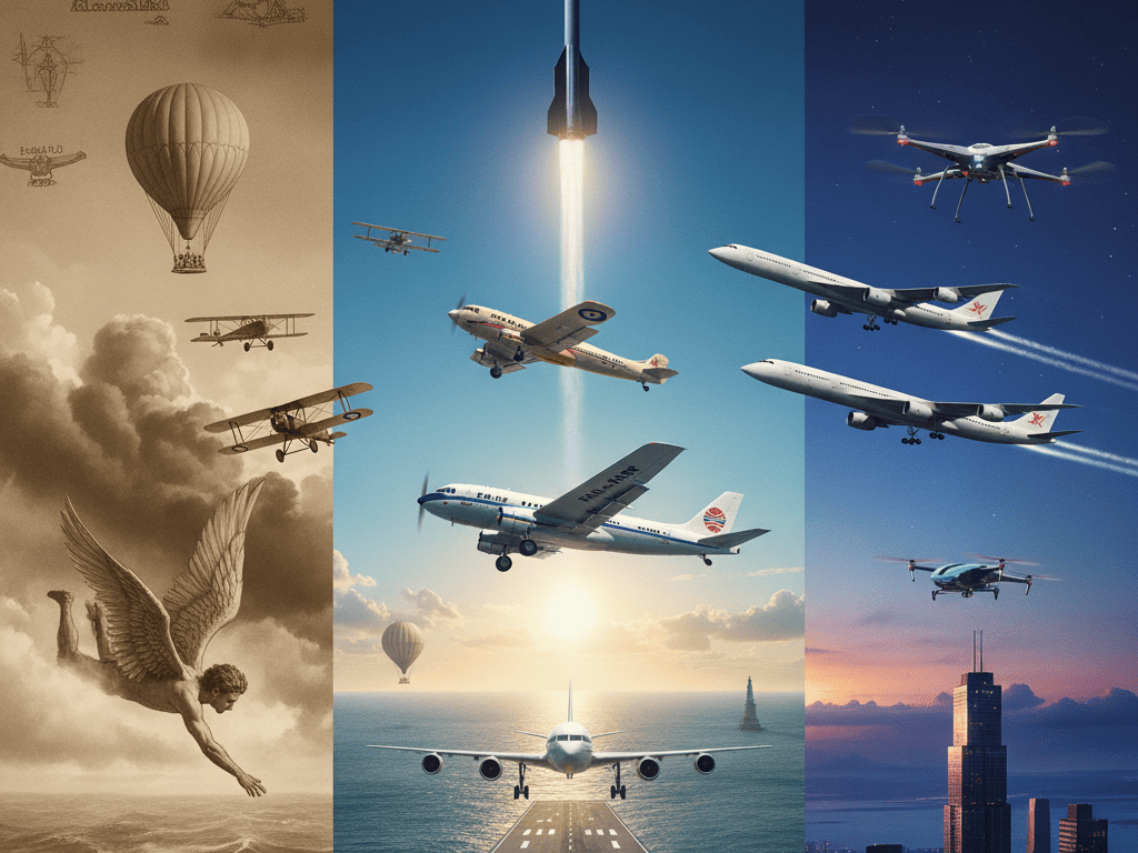 historia da aviação