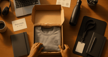 Dicas para integrar novos funcionários na empresa com Kit Boas Vindas personalizados