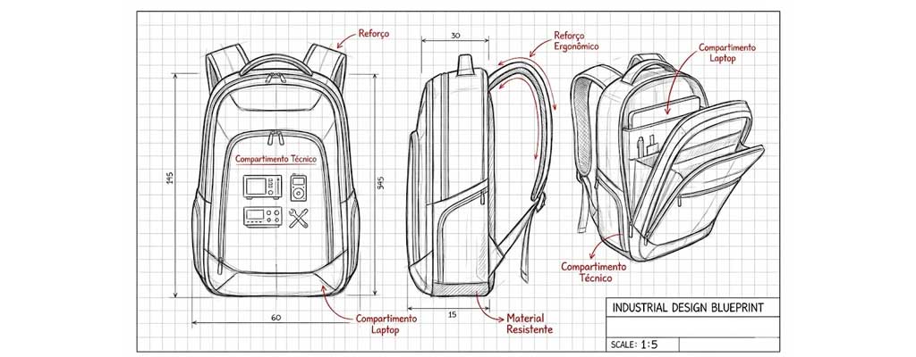 projeto mochila personalizada